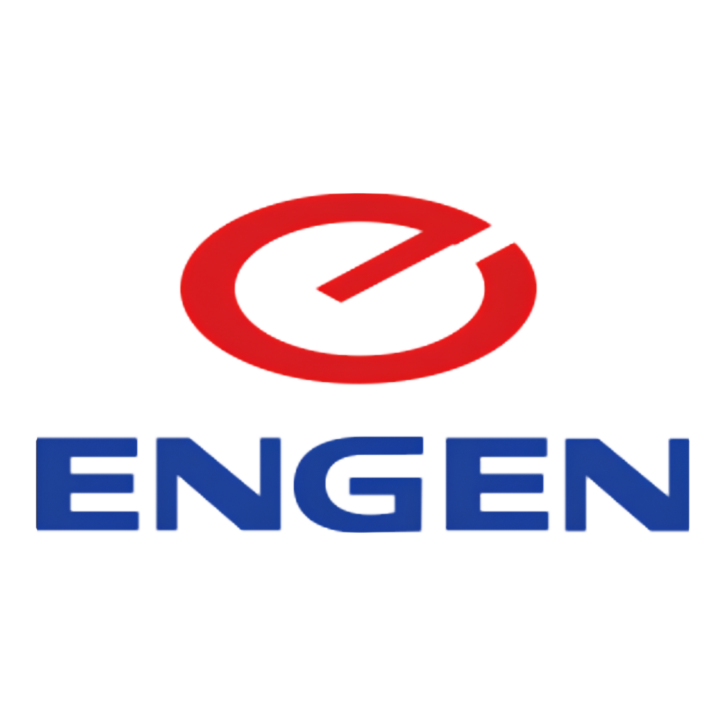 Engen fuel garage in South Africa logo